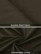 Women'S Recycled Winter Jacket Waterproof Winter Coat Fleece Parka Jacket Army Green S